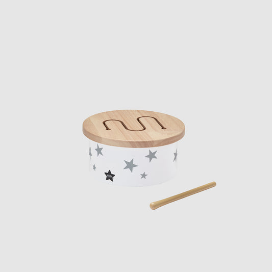 TOY DRUM WHITE