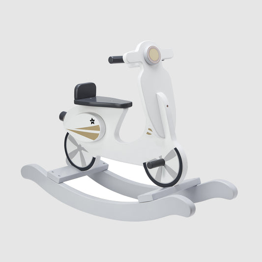 ROCKING SCOOTER WHITE