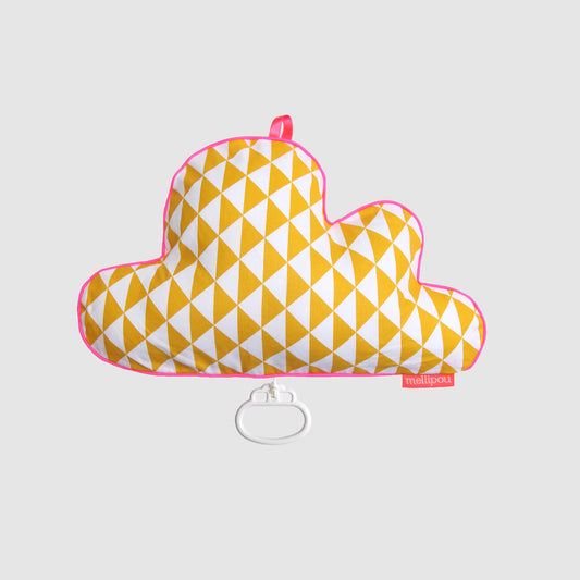 NIGHTLIGHT MUSIC BOX - YELLOW CLOUD